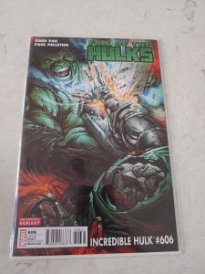 INCREDIBLE HULK #606 | Vol. 1 | 2nd Print Variant | RARE | 2010 |NM