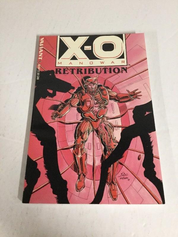 X-O Manowar Retubution Tpb Nm Near Mint Valiant Comics