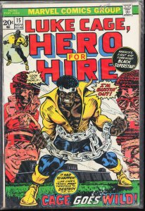 Hero for Hire #15 (1973) Luke Cage