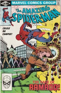 The Amazing Spider-Man # 221 VF+ Marvel 1981 The Rage Of Ramrod [T7]