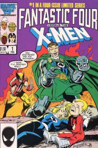 Fantastic Four vs. X-Men #1 VG ; Marvel | low grade comic