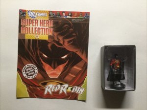 Red Robin 53 Super Hero Collection Lead Figure and Magazine Dc Eaglemoss