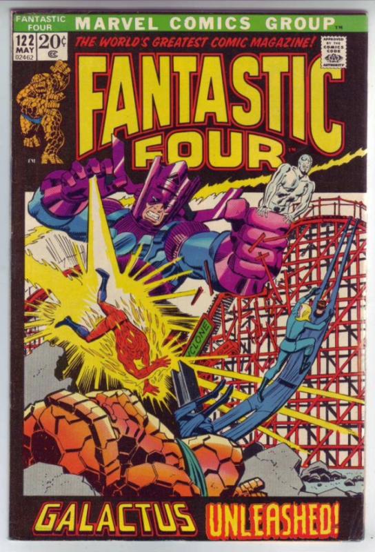 Fantastic Four #122 (May-72) VF+ High-Grade Fantastic Four, Mr. Fantastic (Re...