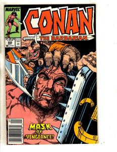 Lot Of 7 Conan Marvel Comic Books # 211 210 213 215 216 217 222 Barbarian JG6