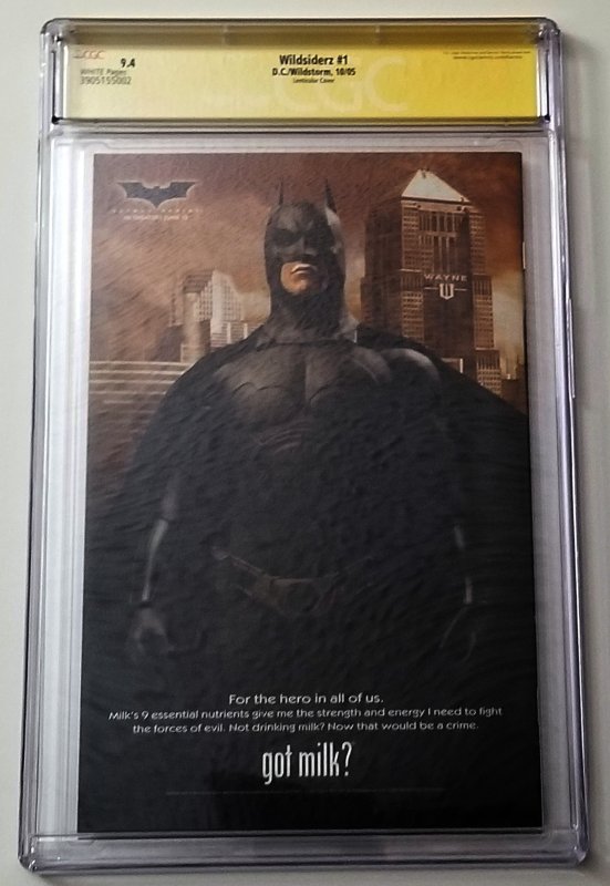 Wildsiderz #1 CGC 9.4 Lenticular Variant Signed J Scott Campbell FREE SHIPPING