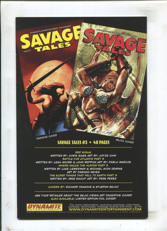Savage Tales #2 - Arthur Suydam Cover (NM-) 2007