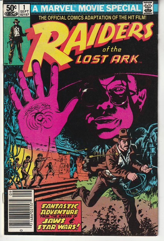 Raiders of The Lost Ark(Marvel) # 1   Marvel does Indiana Jones !