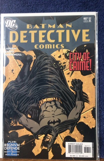 Detective Comics #807 Direct Edition (2005)