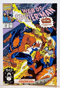 Web of Spider-Man, The #78 (July 1991, Marvel) 7.0 FN/VF  