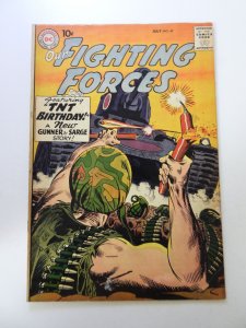 Our Fighting Forces #47 (1959) VG+ condition stains front cover