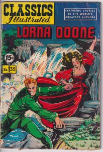 CLASSICS ILLUSTRATED #32 HRN85 LORNA DOONE(Dec 1946) GD+ 2.5