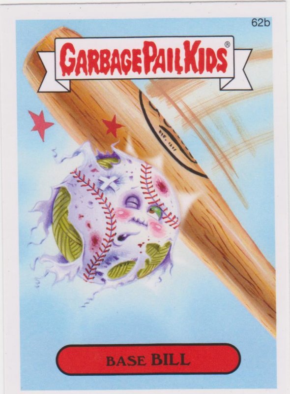 2015 Garbage Pail Kids  #62b- Base Bill