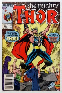 Thor #384 (1987) NEWSSTAND,  1st appearance of Dargo Ktor