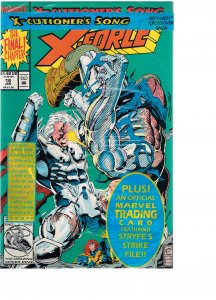 X-Force #18 (1993)(Hunter Stryfe card)
