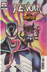 Venom # 26 Champions Variant Cover NM Marvel 2023 [T2]