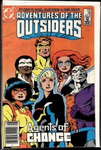 Adventures of the Outsiders #36 (1986) The Outsiders