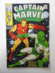 Captain Marvel #14 (1969) VG Condition!