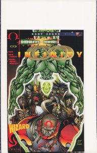 Brute & Babe: ...It Begins... Ashcan Wizard Cover (1994) Brute