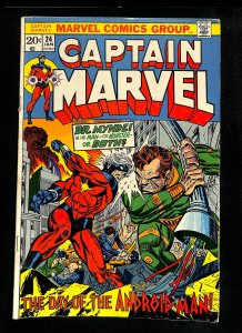 Captain Marvel (1968) #24 Android Man!