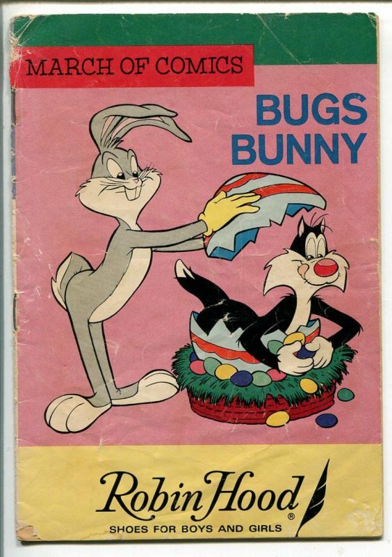 MARCH OF COMICS #287 1966-K.K. PUBS-BUGS BUNNY-EASTER EGG COVER-SYLVESTER-good