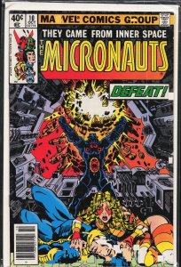 Micronauts #10 (1979) Micronauts