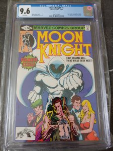 Moon Knight #1 CGC 9.6 WHITE PAGES (1980) KEY ISSUE!!!!