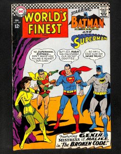 World's Finest Comics #164 Batman Superman!