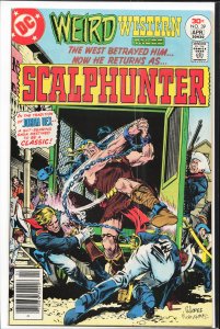 Weird Western Tales #39 (1977) Scalphunter [Key Issue]