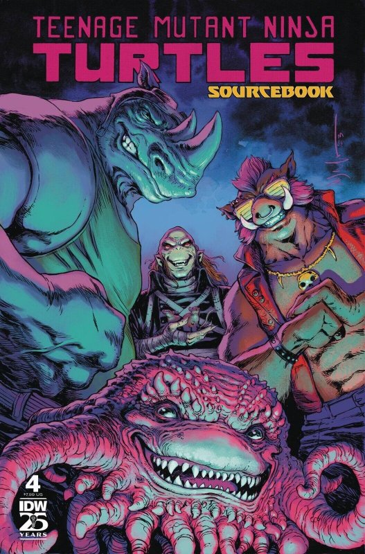 Teenage Mutant Ninja Turtles Sourcebook #4 Comic Book 2024 - IDW TMNT