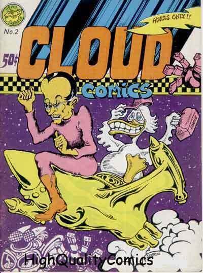 CLOUD COMICS #2, FN to VF, Underground,1st, 1972, Kinney, Farley