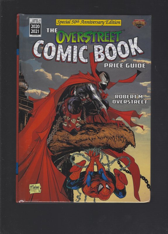 OVERSTREET COMIC BOOK PRICE GUIDE 2020-2021 Volume 50 MSRP 29.99 Softcover