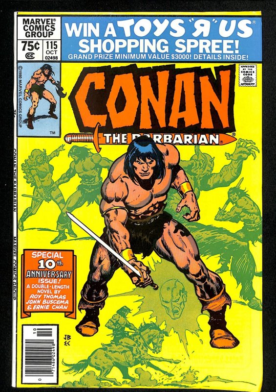 Conan the Barbarian #115 (1980)