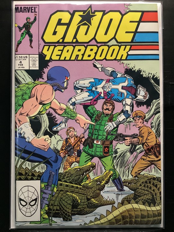 G.I. Joe Yearbook #4 Direct Edition (1988)