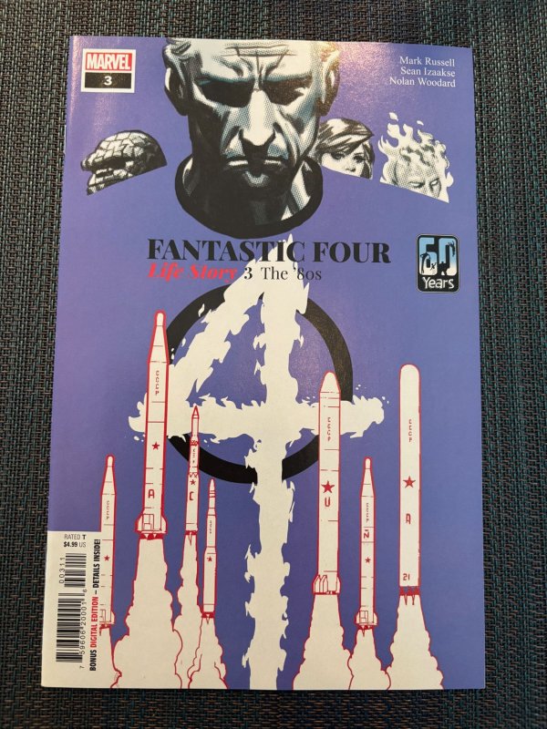 Fantastic Four: Life Story #3 Daniel Acuña Cover (2021)