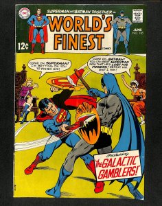 World's Finest Comics #185 Batman Superman!
