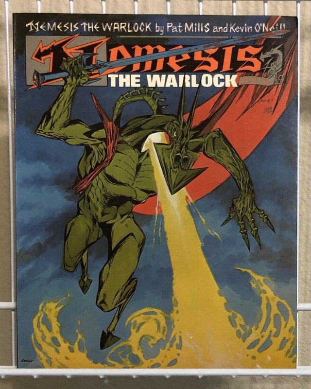 Nemesis The Warlock Book Two TITAN BOOKS Oversized Softcover Graphic Novel 