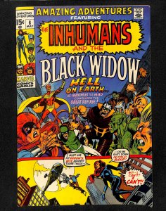 Amazing Adventures #6 Black Widow Inhumans!