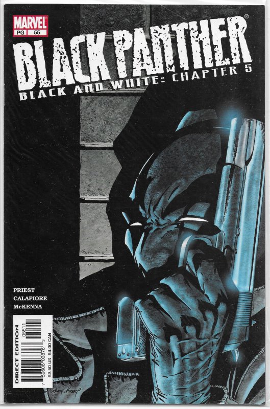 Black Panther (vol. 3, 1998) #55 VF (Black and White 5) Priest/Lucas