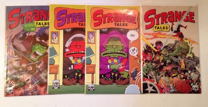 Strange Tales 1-3 Complete Near Mint Lot Set Run MK Variant 2