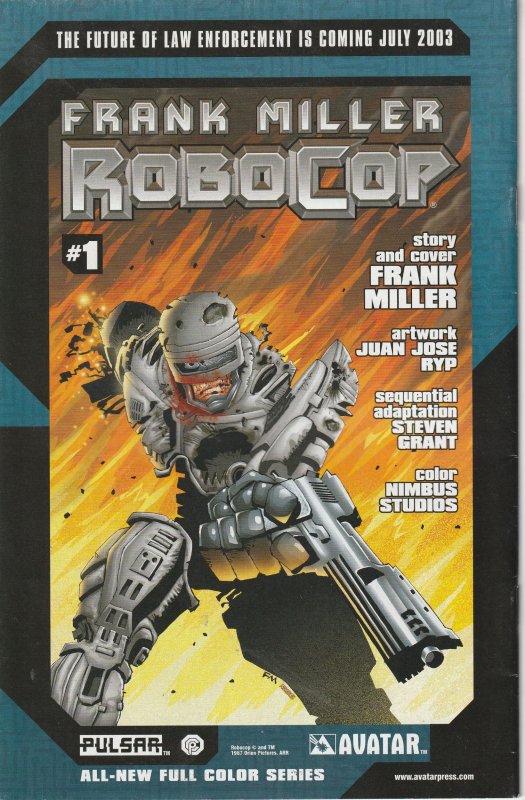 Frank Miller's Robocop / Stargate SG1 FCBD Edition (2003)