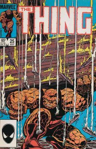 Thing, The #25 VG ; Marvel | low grade comic Fantastic Four Spin-Off