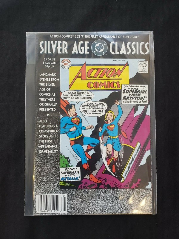 SILVER AGE CLASSICS 3PC (VF/NM) NEWSSTAND, ACTION COMICS, ADVENTURE COMICS 1992