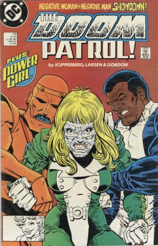 DOOM PATROL #13, VF/NM, Kupperberg, 1987 1988, Negative Woman, more DC in store