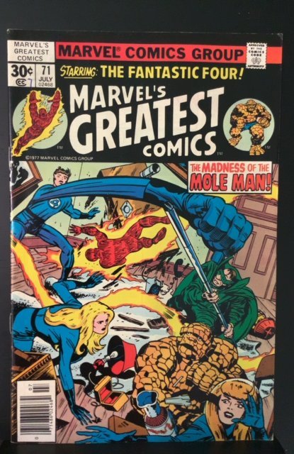 Marvel's Greatest Comics #71 (1977)