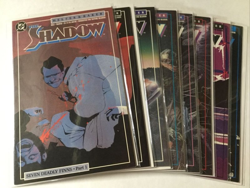 The Shadow 1-18 Annual 1 2 Lot Set Run Nm- Near Mint- Dc Comics