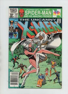 Uncanny X-Men #152 - White Queen Cover - (Grade 9.2) 1981
