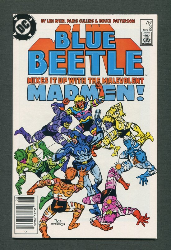 Blue Beetle #3  / 9.4 NM  /  Newsstand / August 1986