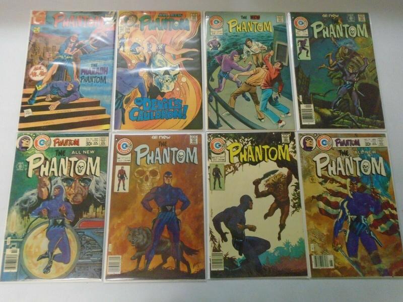 The Phantom comic lot 8 different issues from #32-74 (1969-77) 6.0/VG