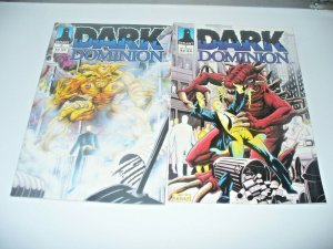 Dark Dominion #1 & #2 (Oct & Nov 1993) Defiant Comics Len Wein Joseph James