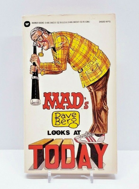 8 Vintage MAD Magazine pb book lot Don Martin, Dave Berg, Jaffee
